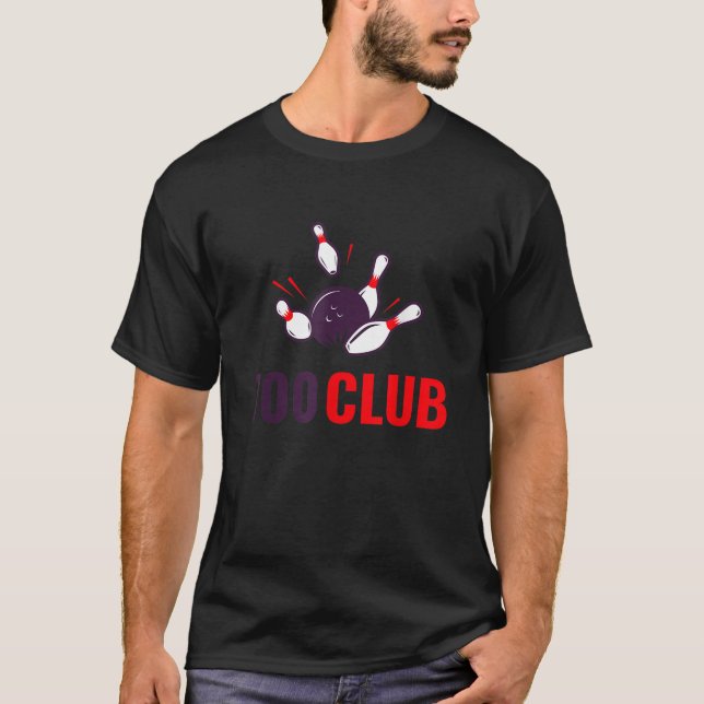 Bowling Series 700 Klubb Achievement T Shirt (Framsida)