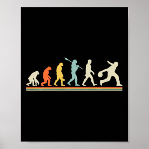 Bowling Shirt För manar Women Kids Bowlareare Nove Poster