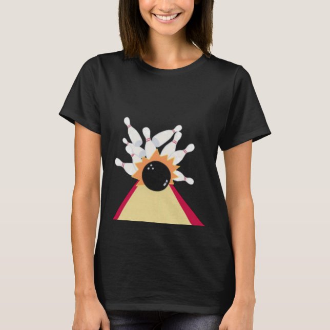 Bowling Shirt T-shirt (Framsida)