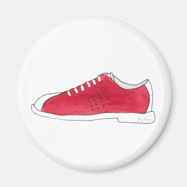Bowling Shoe Magnet (Framsidan)