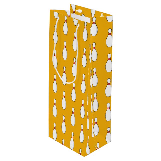 Bowling Skittle Mönster (Framsidan Vinklad)