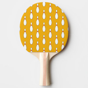Bowling Skittle Mönster Pingisracket