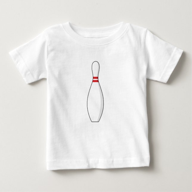 Bowling Skittle T Shirt (Framsida)