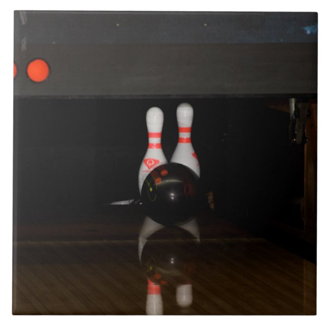 Bowling Spare Ceramic tile Kakelplatta (Framsidan)