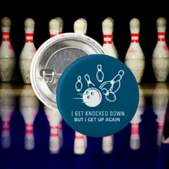 Bowling Spirit Button – Jag slås ner Knapp (Skapare uppladdad)