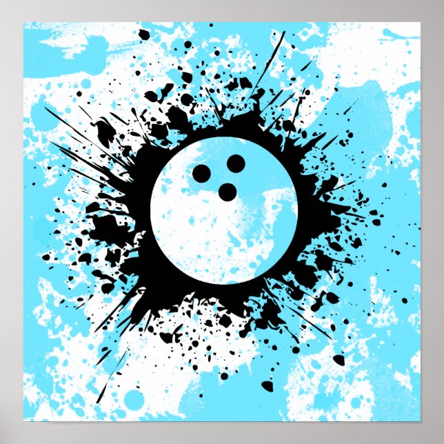 bowling splatz poster (Framsidan)