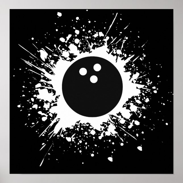 bowling splatz poster (Framsidan)