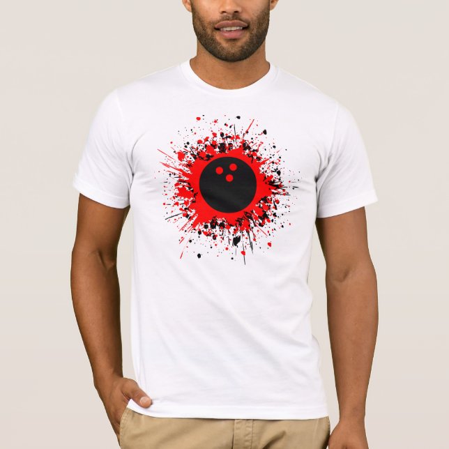 bowling splatz tee shirt (Framsida)