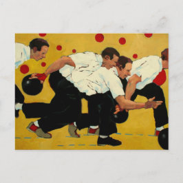 Bowling Stampede Vykort