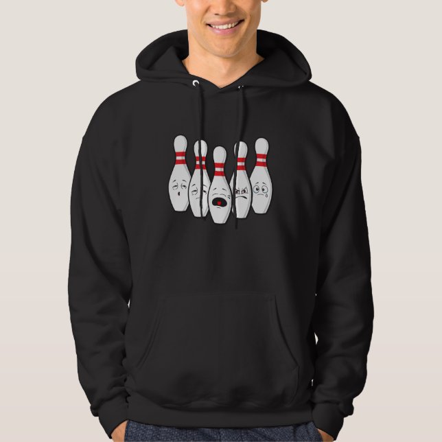 Bowling Stift Bowling Bowlareare Sports Hoodie (Framsida)