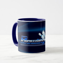 Bowling stift och boll mugg