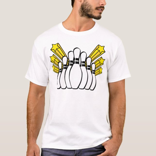 Bowling Stift Tee (Framsida)