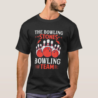 Bowling Stones Bowling-teamet Bowlareare T Shirt
