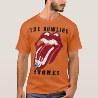 Bowling Stones Funny american flagga Bowling Lov T Shirt