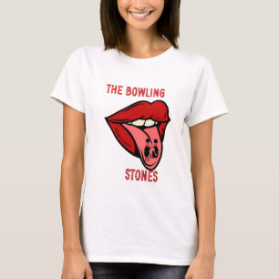 bowling Stones Funny american Star Strejka Bowl T Shirt