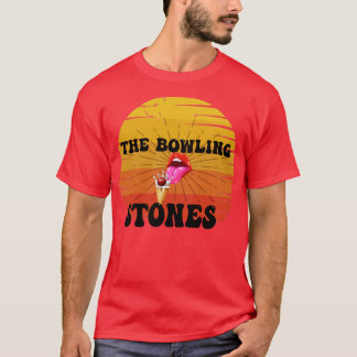 Bowling Stones Parody Funny Bowling T Shirt