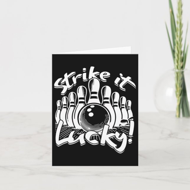 Bowling Strejka It Lucky Kort (Framsida)