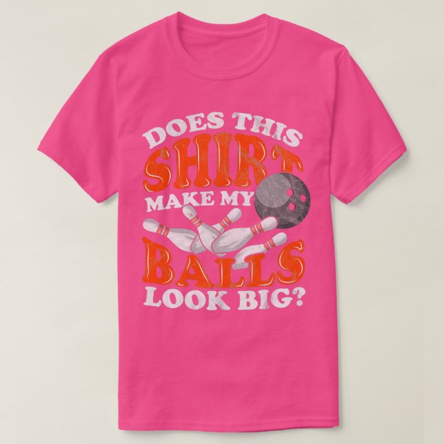 Bowling Strejka Skittles Pin Bowling Hall Spare 2 T Shirt (Design framsida)