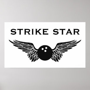 bowling strejka star poster