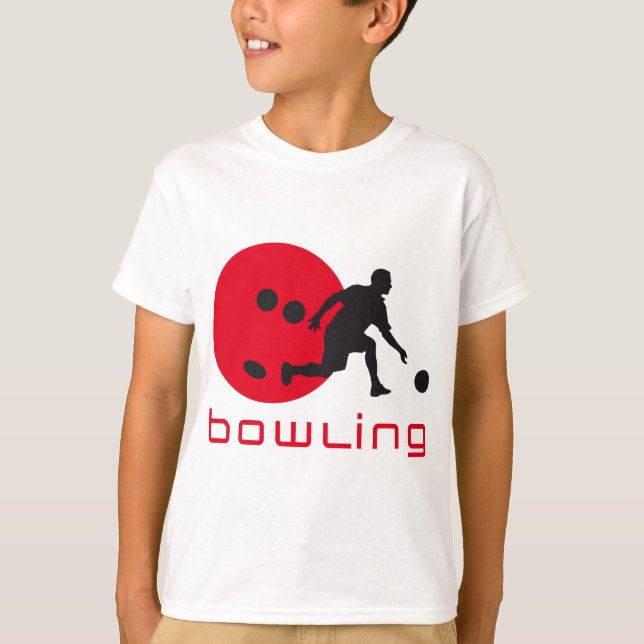 bowling t-shirt (Framsida)