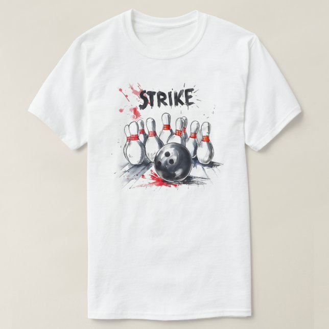 Bowling T-Shirt (Design framsida)