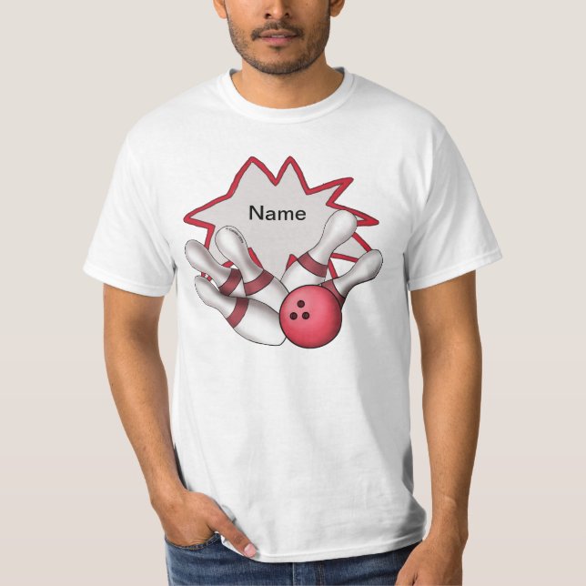 Bowling T Shirt (Framsida)