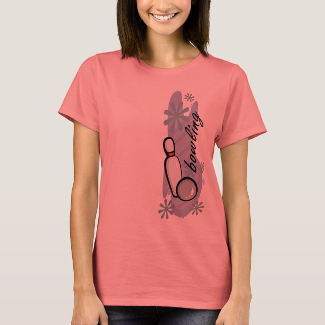 Bowling T Shirt (Framsida)