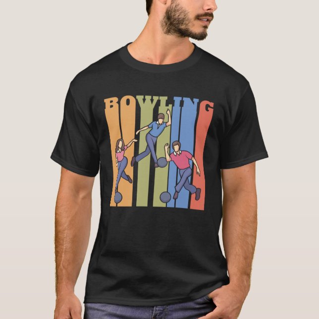 Bowling Team Bowler Bowls T Shirt (Framsida)