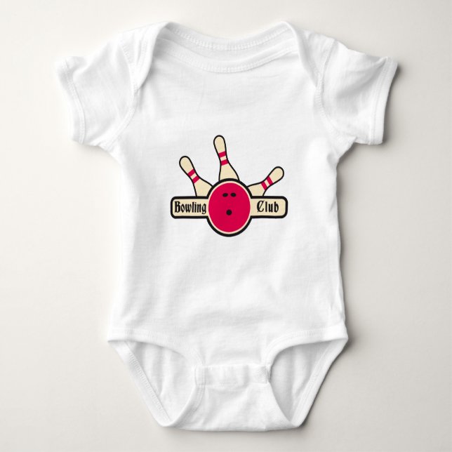 bowling tee shirt (Framsida)