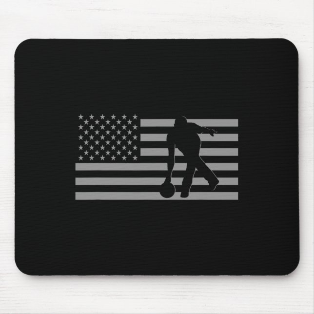 Bowling Tee Shirt - American Bowling Musmatta (Framsidan)