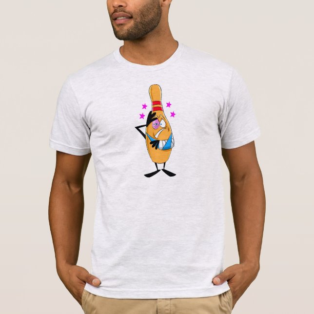 Bowling tema t shirt (Framsida)