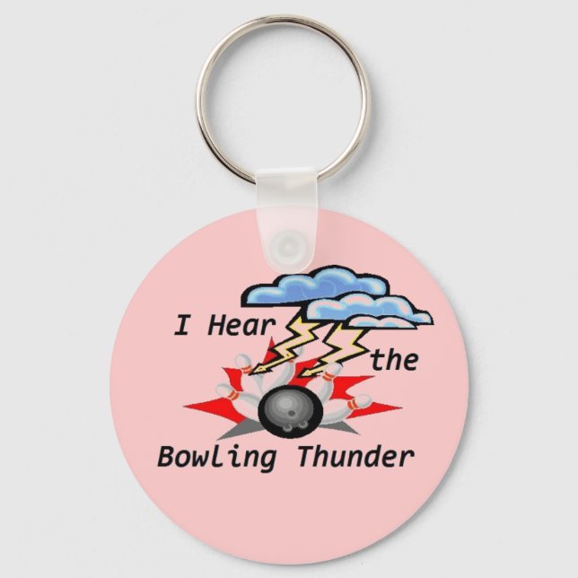 Bowling Thunder Nyckelring (Framsida)