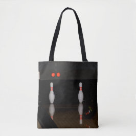 Bowling Tote Bag Tygkasse