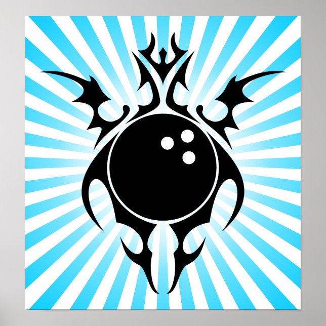 bowling: tribalz poster (Framsidan)