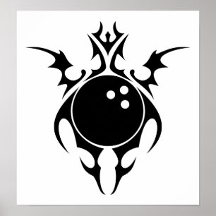 bowling: tribalz poster