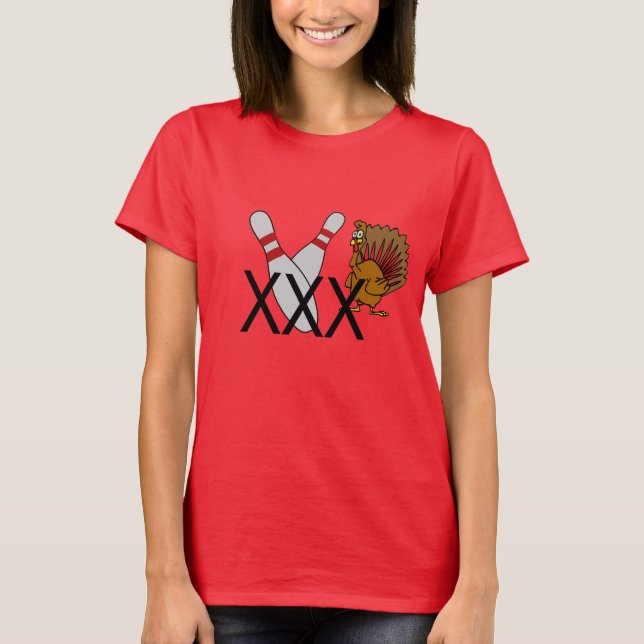 Bowling Turkiet T-shirt (Framsida)