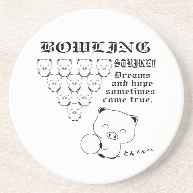 Bowling Underlägg Sandsten (Framsidan)