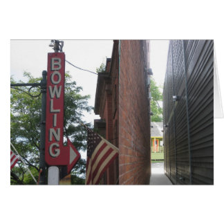 Bowlingally Hälsningskort