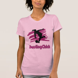 BowlingChick logotyp Tee Shirt