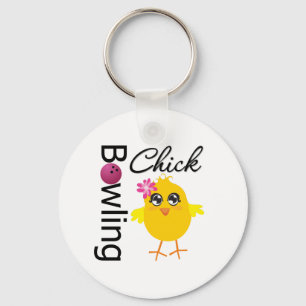 Bowlingchick Nyckelring