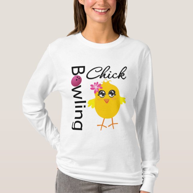 Bowlingchick T-shirt (Framsida)