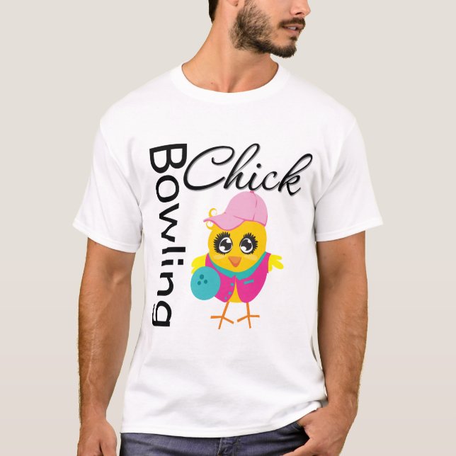 Bowlingchick T-shirt (Framsida)
