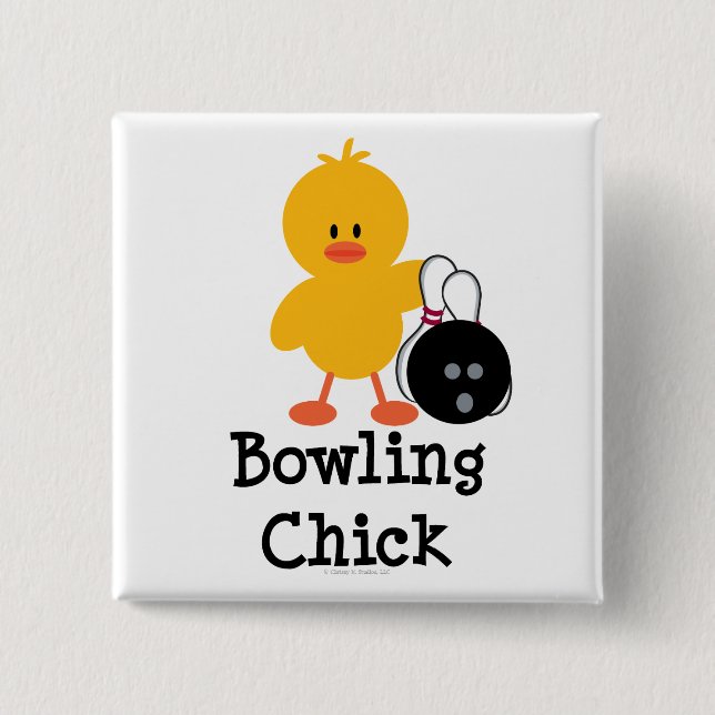 Bowlingchicken knäppas knapp (Framsida)