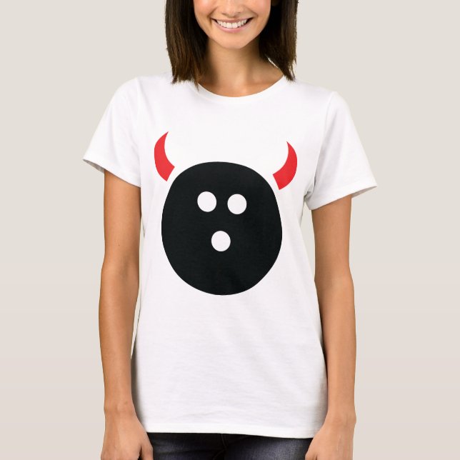 Bowlingdjävulen T-shirt (Framsida)