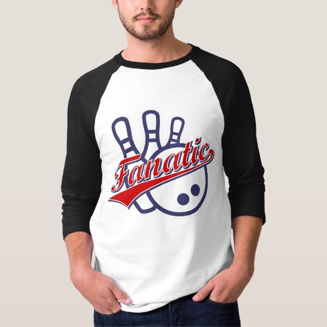 Bowlingfanatiker T-shirt (Framsida)