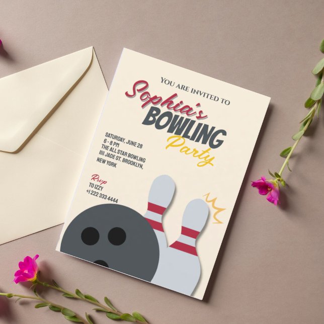 Bowlingfestinladan Inbjudningar (Skapare uppladdad)
