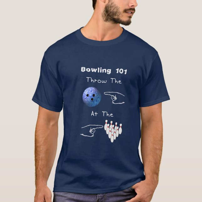 Bowlinggrunderna Tee Shirt (Framsida)