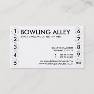 bowlinghallen slår kort