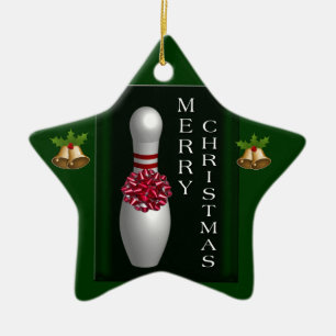 Bowlingjul Julgransprydnad Keramik