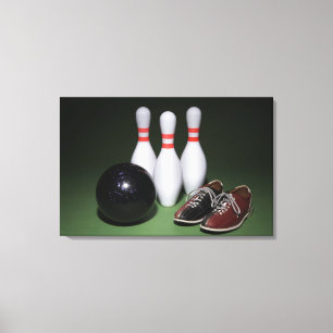 Bowlingklot Canvastryck